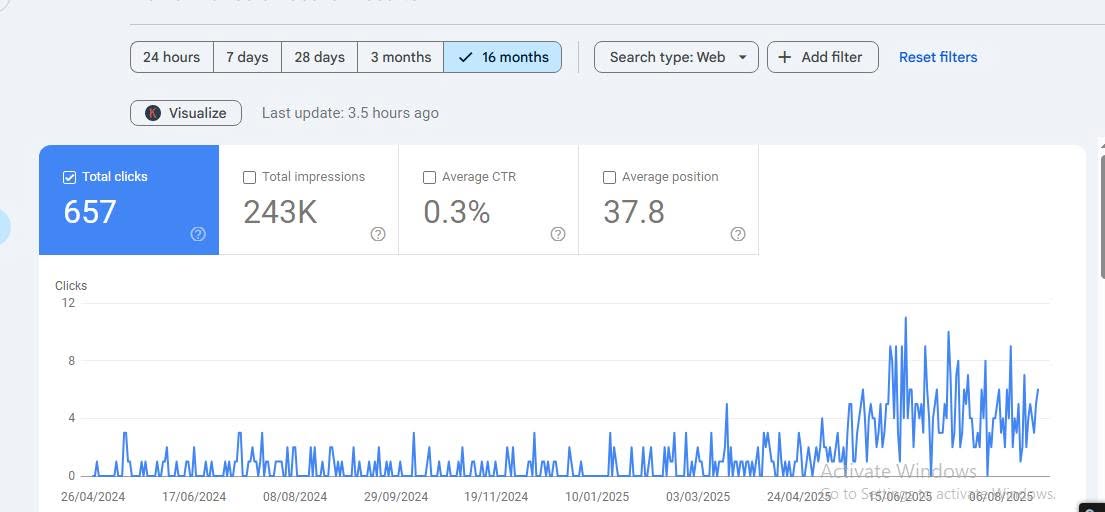 SEO for a pressure washing company